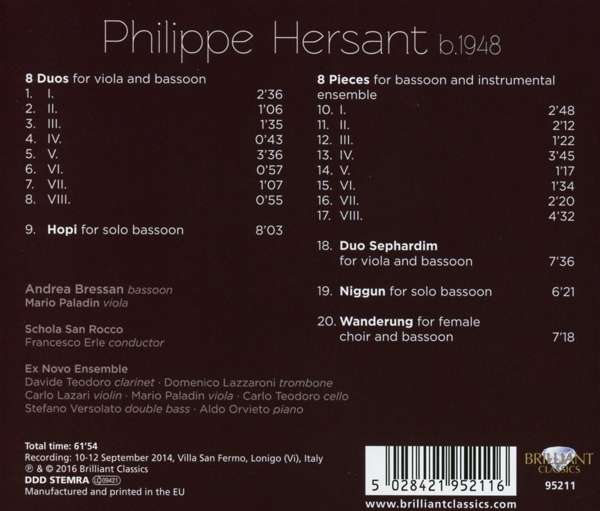 Hersant: Music for Bassoon - slide-1