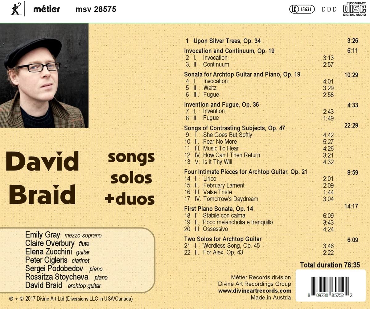 Braid: Songs; Solos; Duos - slide-1