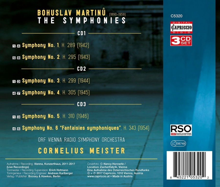Martinu: The Symphonies - slide-1