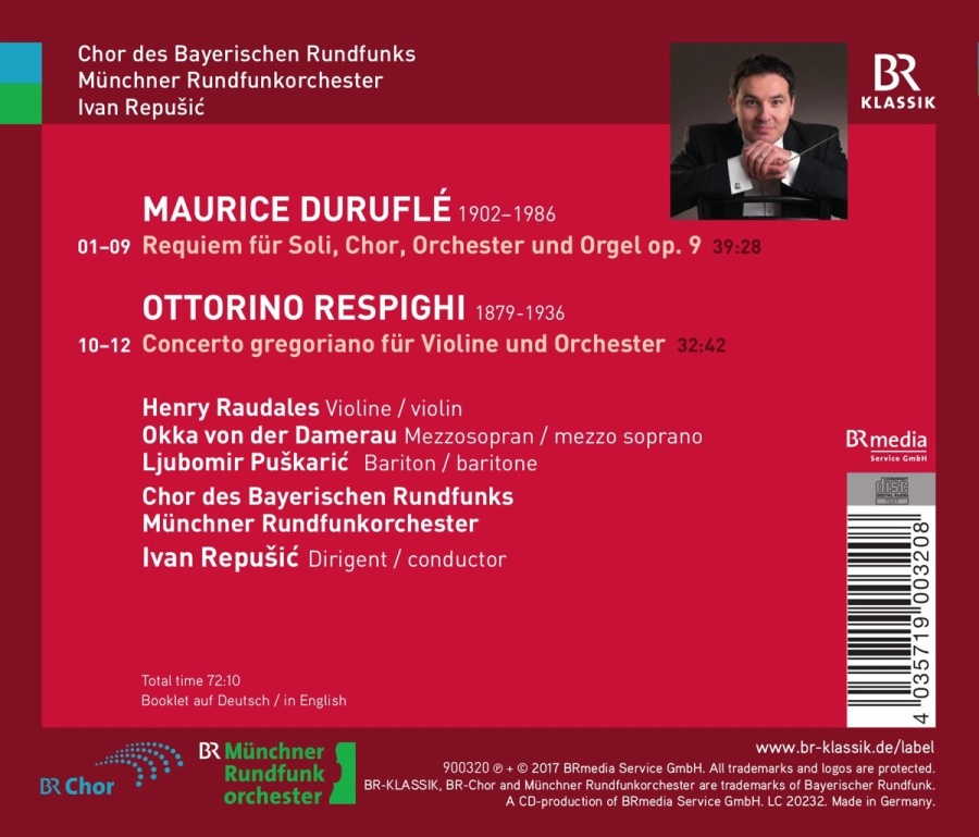 Duruflé: Requiem; Respighi: Concerto Gregoriano - slide-1