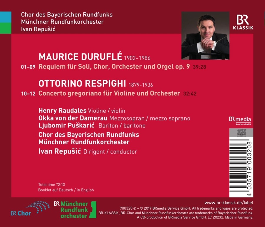 Duruflé: Requiem; Respighi: Concerto Gregoriano - slide-1
