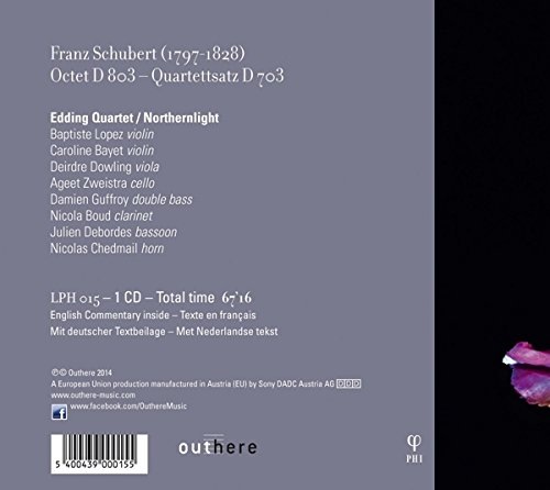 Schubert: Octet D. 803 Quartettsatz D. 703 - slide-1