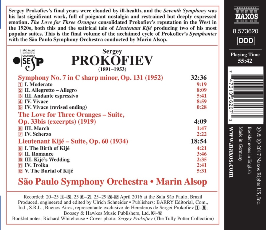 Prokofiev: Symphony No. 7; Lieutenant Kijé - slide-1