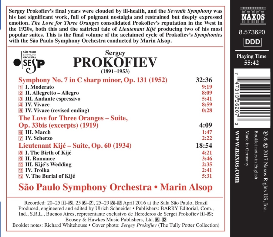 Prokofiev: Symphony No. 7; Lieutenant Kijé - slide-1