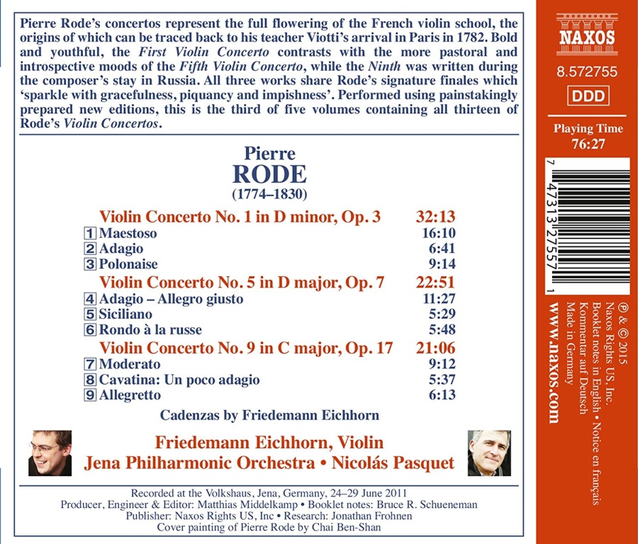 Rode: Violin Concertos Nos. 1, 5 and 9 - slide-1