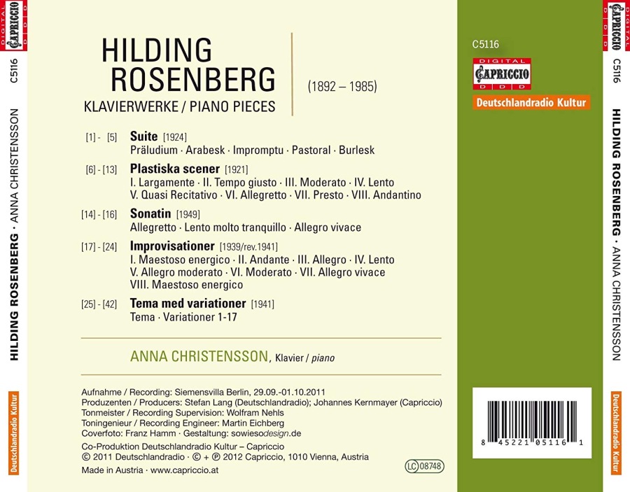 Rosenberg: Klavierwerke - slide-1