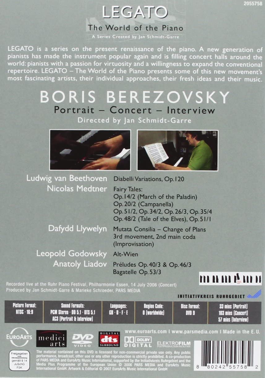 Legato - The World of the Piano: Boris Berezovsky - Change of Plans - slide-1