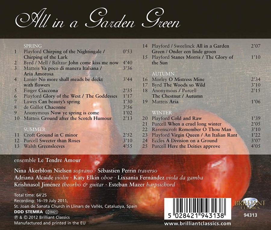 All in a Garden Green, four seasons of English music - slide-1