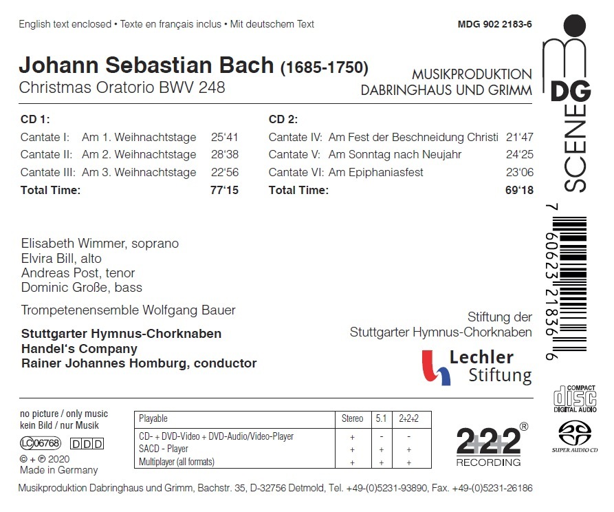 Bach: Christmas Oratorio - slide-1