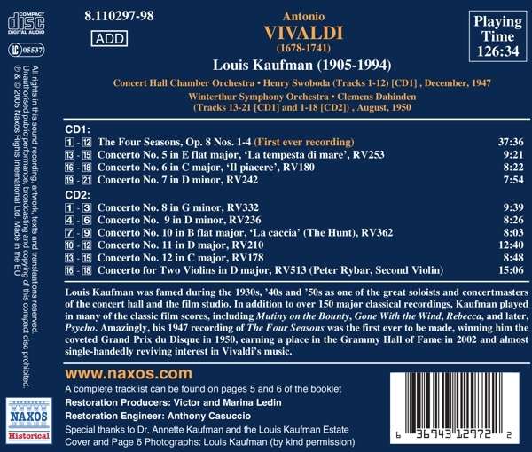 VIVALDI: The Four Seasons - slide-1