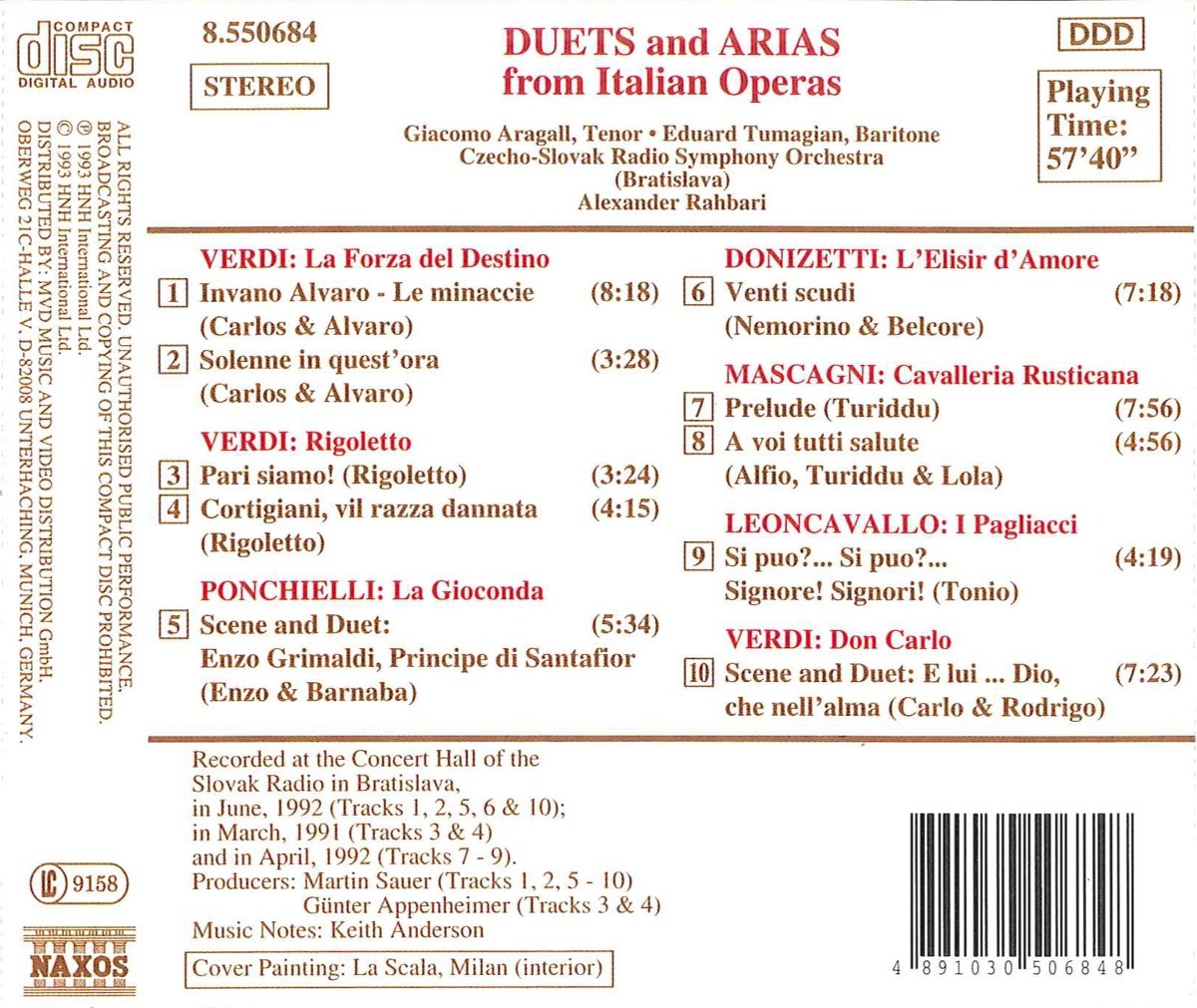 Duets and Arias from Italian Operas - slide-1