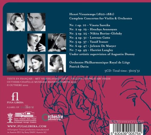 Vieuxtemps: Complete Violin Concertos - slide-1