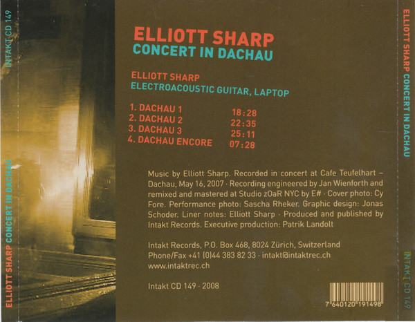Elliot Sharp: Concert in Dachau - slide-1