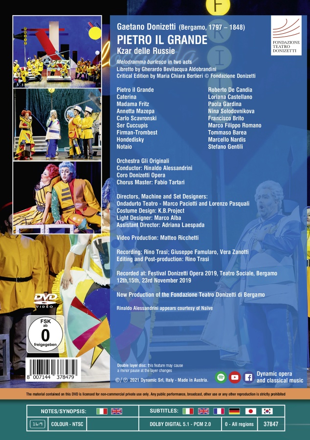 Donizetti: Pietro il Grande - slide-1