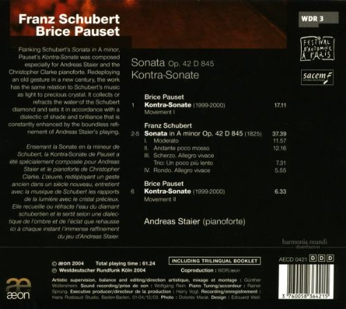 Schubert: Piano Sonata, Pauset: Kontra-Sonate - slide-1