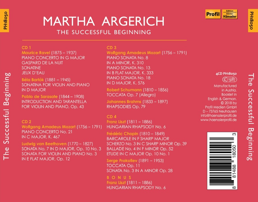 Martha Argerich - The Successsful Beginning - slide-1