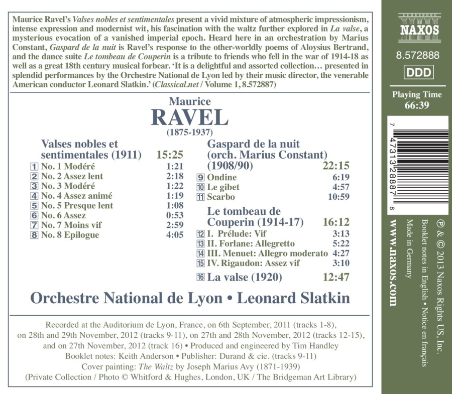 Ravel: Orchestral Works Vol. 2 - slide-1