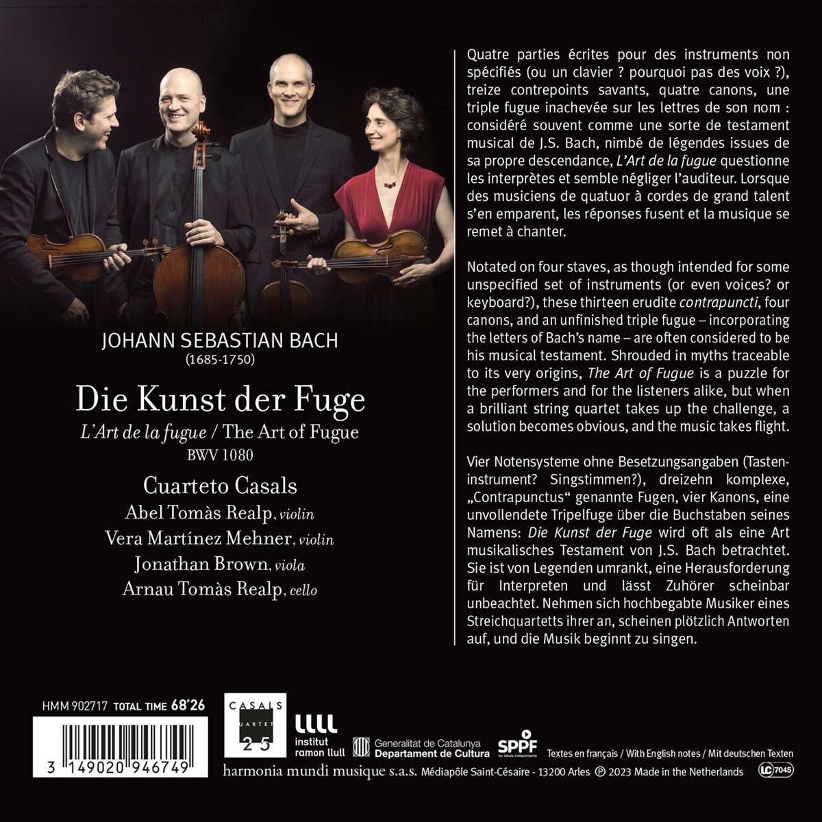 J.S. Bach: The Art of Fugue - slide-1