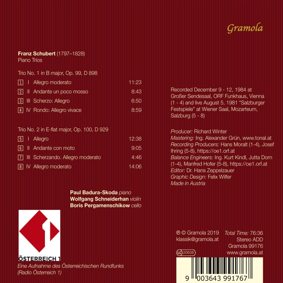 Schubert: Piano Trios - slide-1