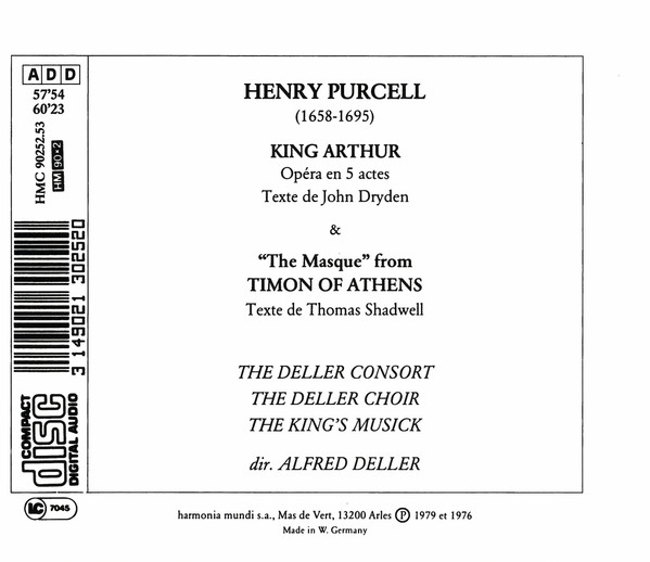 Purcell: King Arthur - slide-1