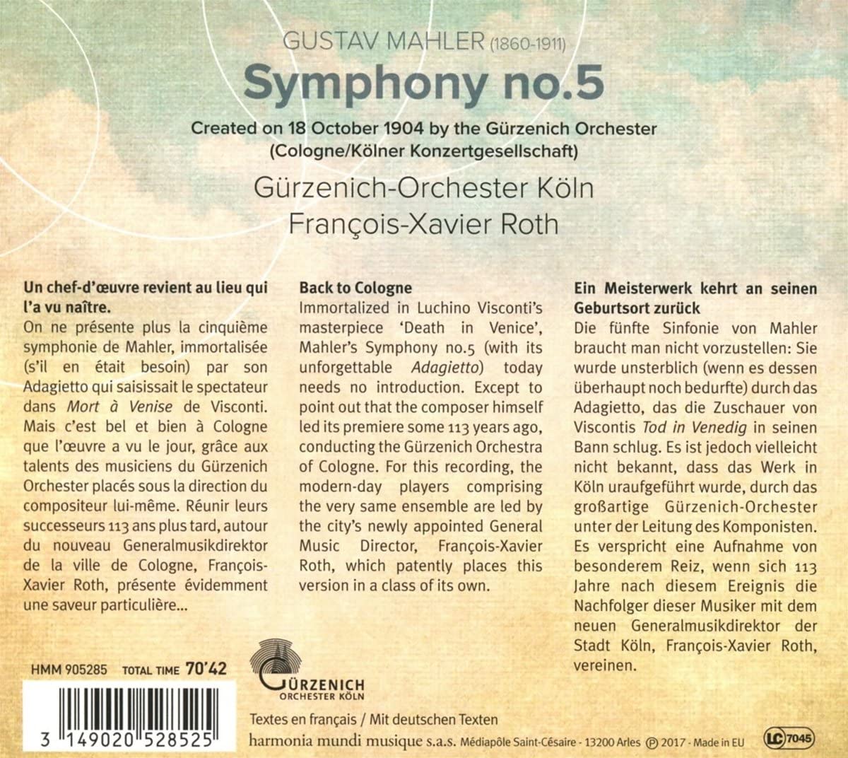 Mahler: Symphony no. 5 - slide-1