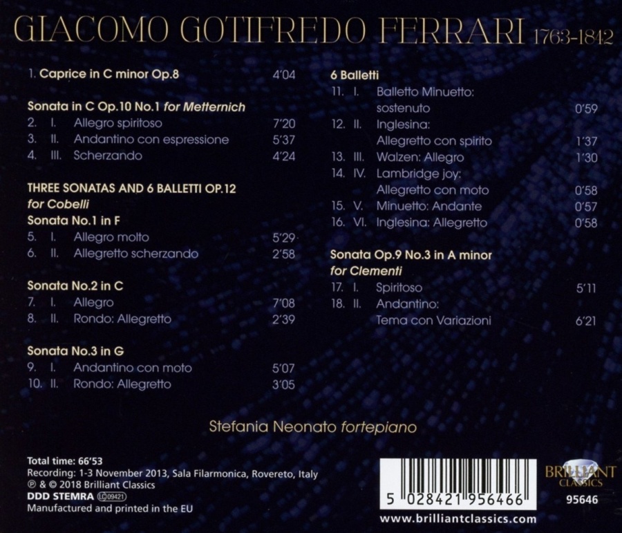 Ferrari: Sonatas & Balletti - slide-1