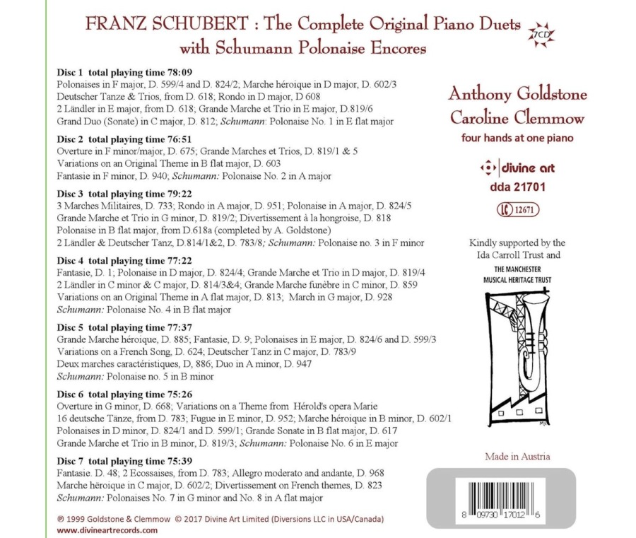 Schubert: Complete Original Piano Duets - slide-1