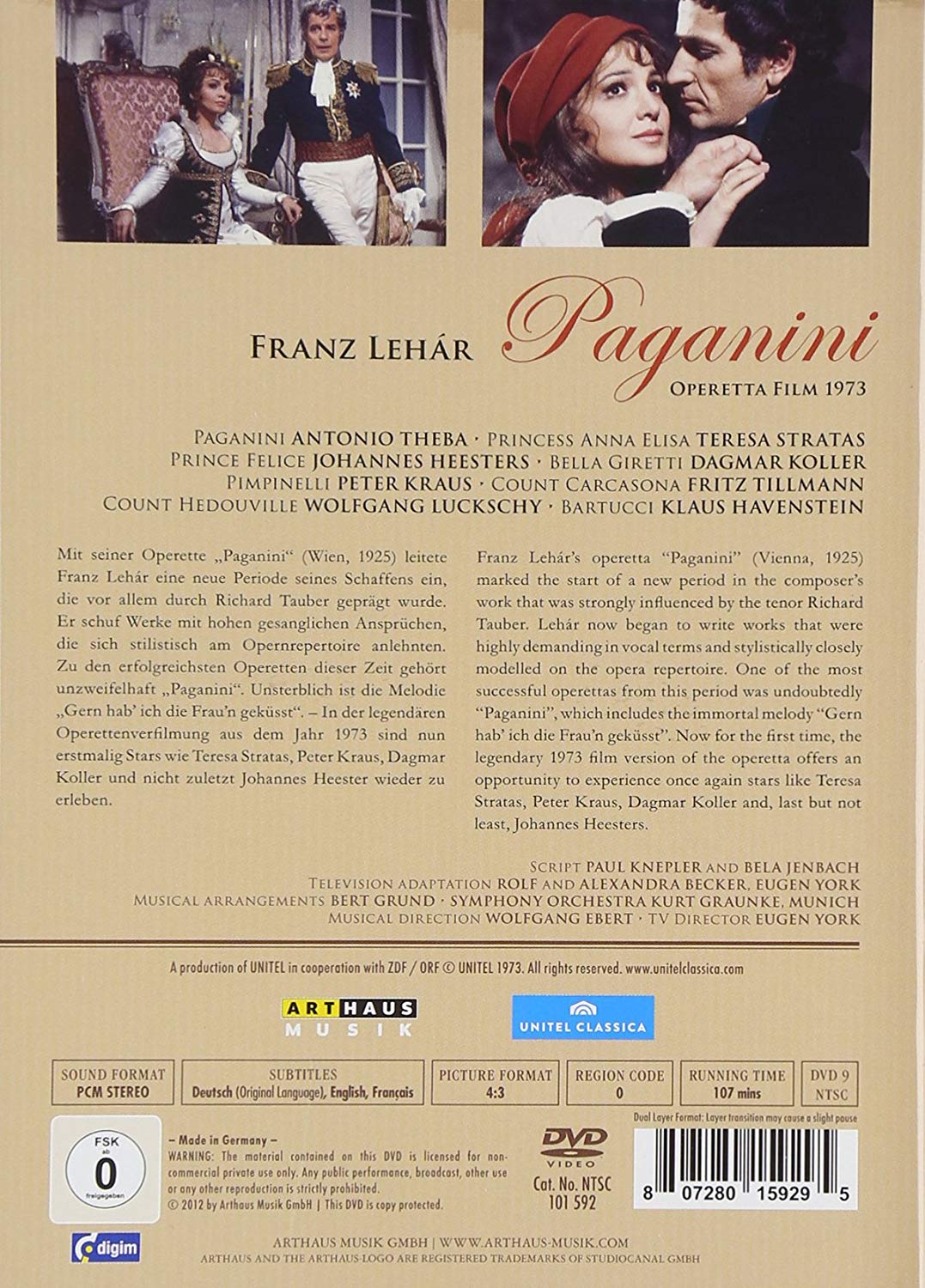 Lehar: Paganini - slide-1
