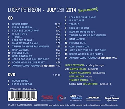 Peterson, Lucky: Live in Marciac 2014 - slide-1
