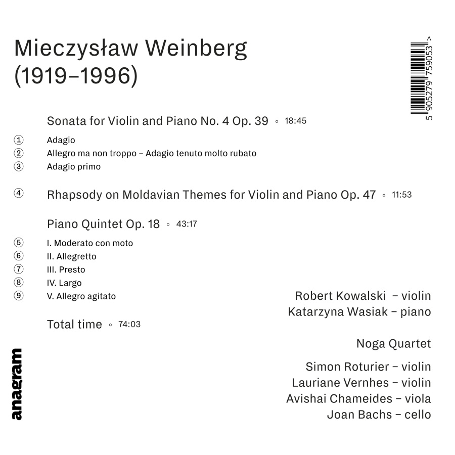 Weinberg: Chamber Music - slide-1