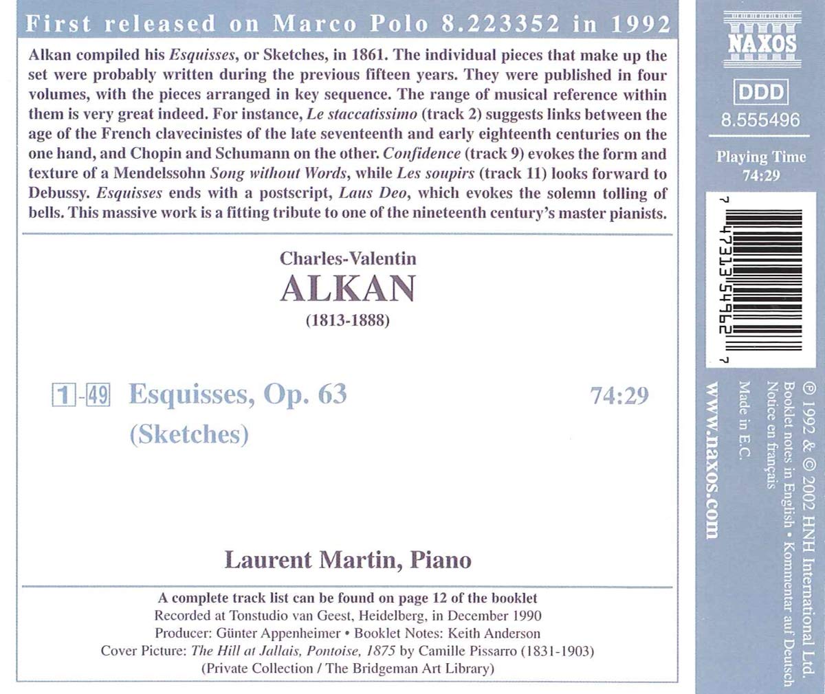 ALKAN: Esquises, op. 63 - slide-1