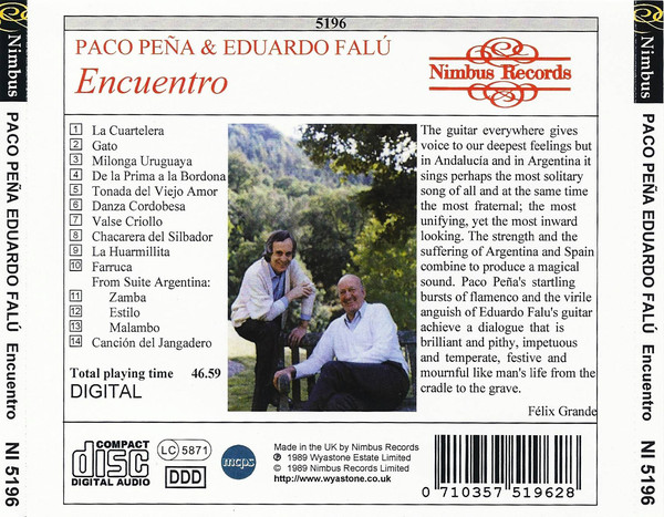 Paco Pena & Eduardo Falu: Encuentro - slide-1
