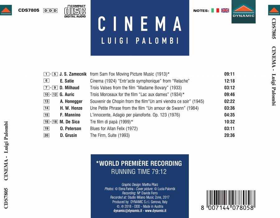 Cinema - Original film piano soundtracks - slide-1