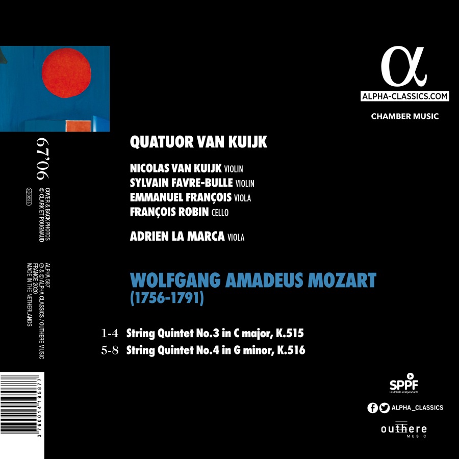 Mozart: String Quintets K. 515 & 516 - slide-1