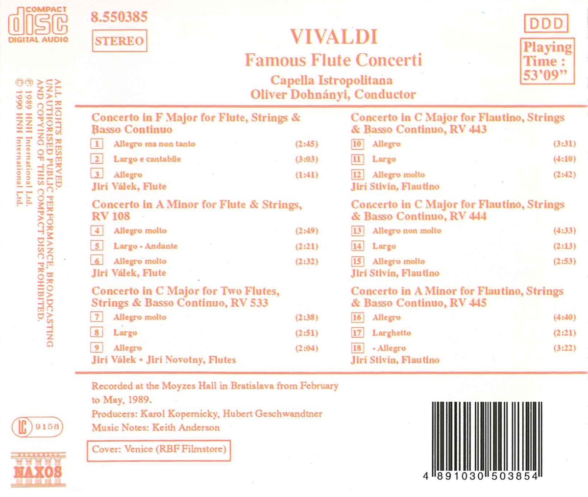 Vivaldi: Flute Concerti - slide-1