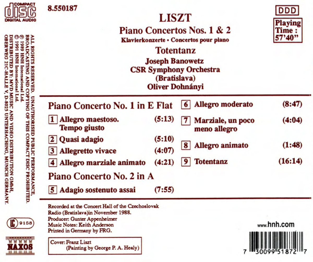 Liszt: Piano Concertos 1 & 2 - slide-1
