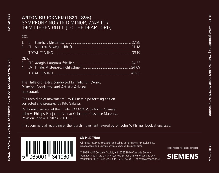 Bruckner: Symphony No. 9 - slide-1