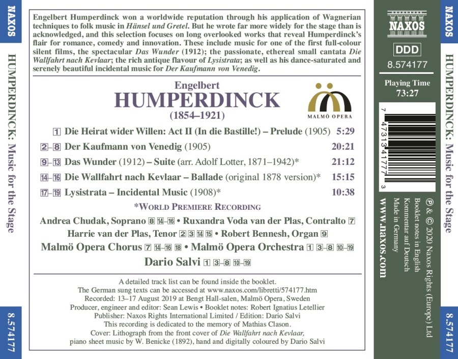Humperdinck: Music for the Stage - slide-1