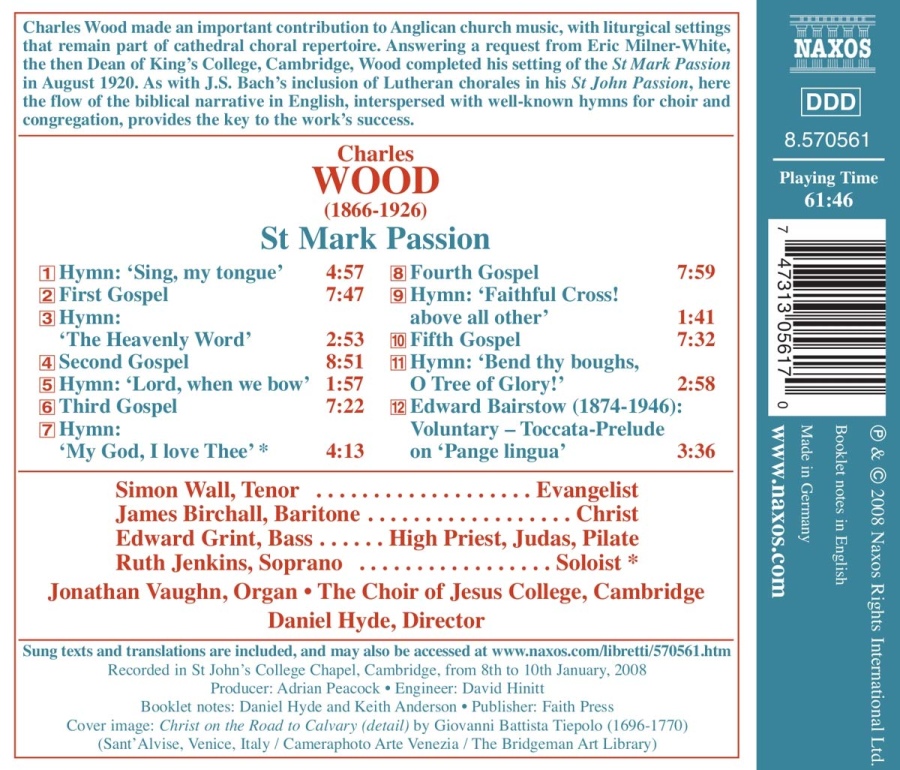 Wood: St. Mark Passion - slide-1