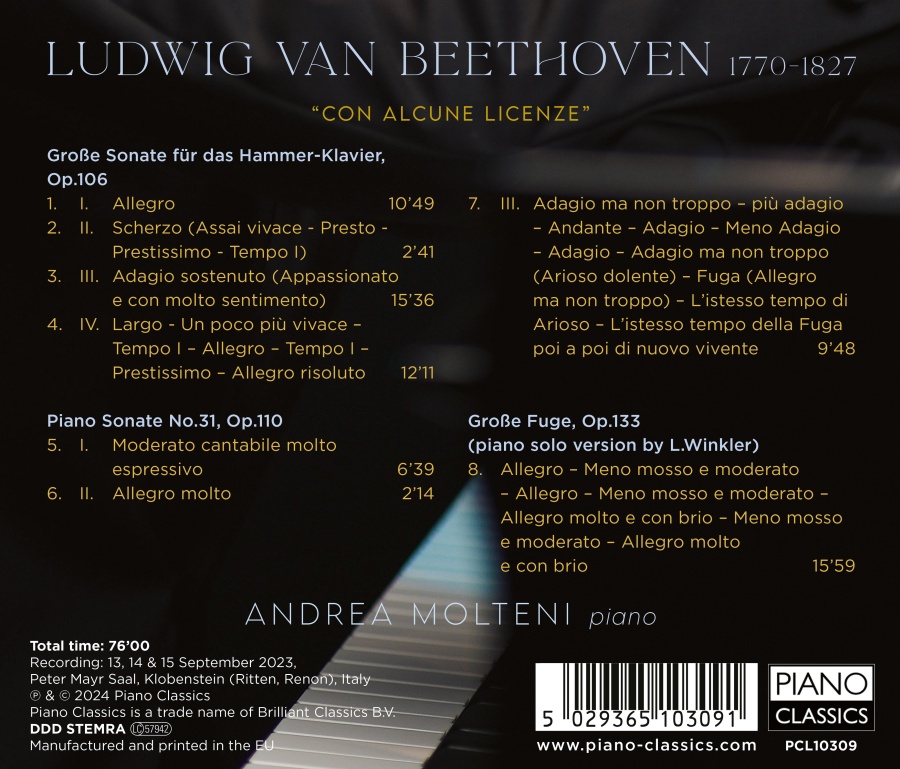 Beethoven: Con alcune licenze - slide-1