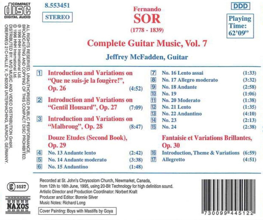 SOR: Introduction and Variations Opp. 26-28, Etudes Op. 29 - slide-1