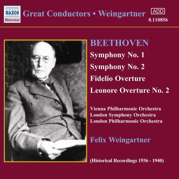 BEETHOVEN: Symphonies Nos. 1 and 2