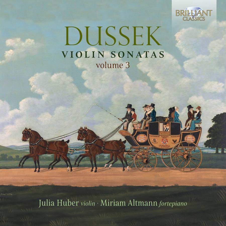 Dussek: Violin Sonatas Vol. 3