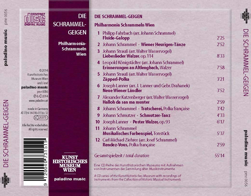 Die Schrammel-Geigen - Schrammel; Fahrbach; Strauss; ... - slide-1