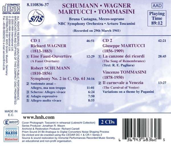 Schumann: Symphony No. 2 / Wagner / Martucci - slide-1