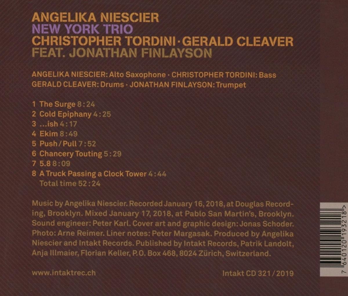 Niescier/Tordini / Cleaver/ Finlayson: New York Trio - slide-1