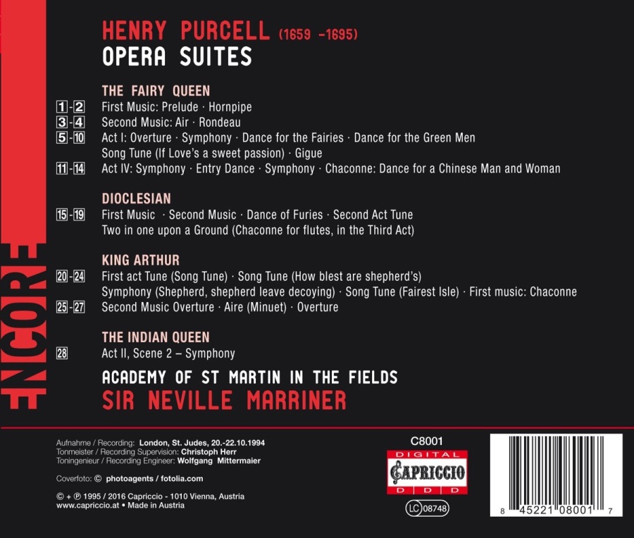 Purcell: Opera Suites - slide-1
