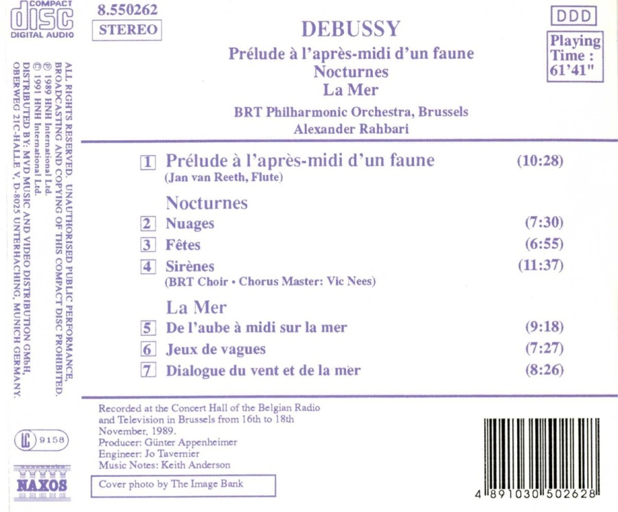 Debussy: Prélude à l'après-midi d'un faune, Nocturnes - slide-1