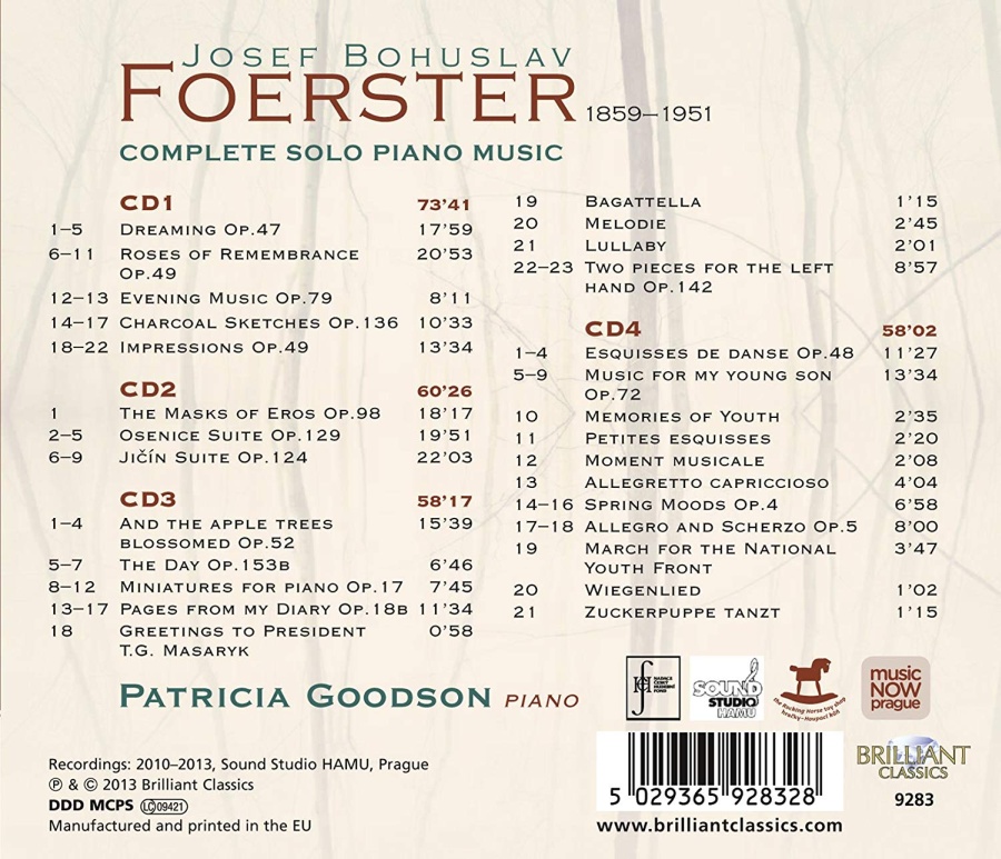 Foerster: Complete Solo Piano Music - slide-1