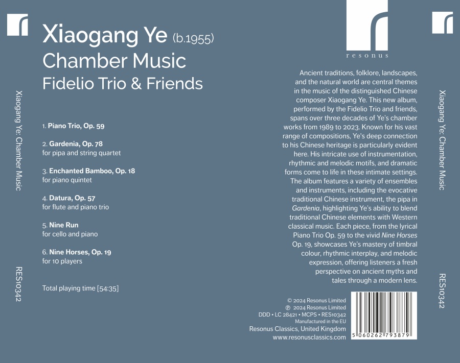 Ye: Chamber Music - slide-1